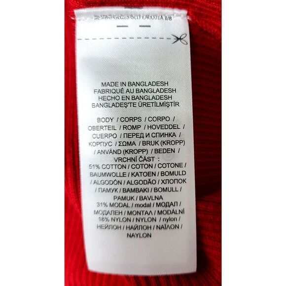 Lauren Ralph Lauren Red Turtleneck Sweater| Size 1x - Picture 10 of 11